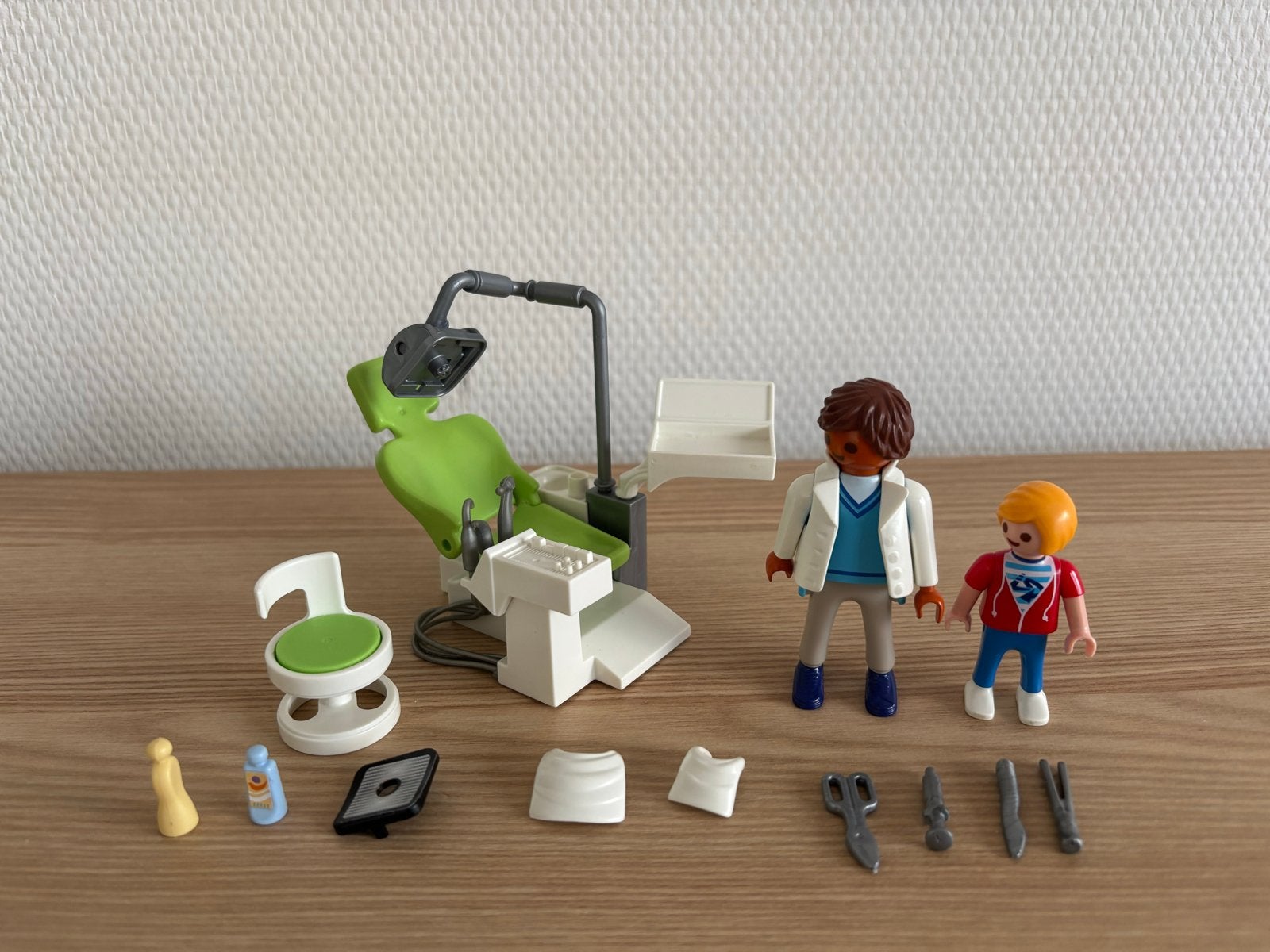 Playmobil Tandarts Praktijk Set met Figuren en Accessoires, Ophalen of Verzenden, Zo goed als nieuw, Complete set, Overige typen