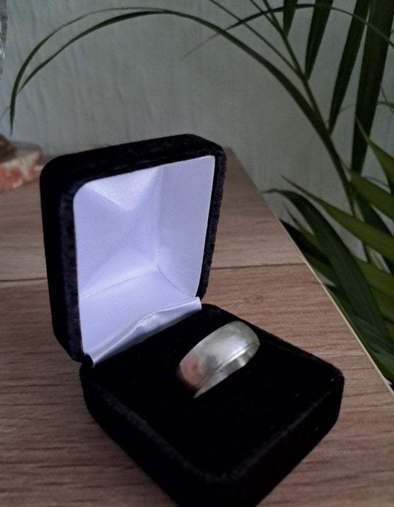 Zilver ring, Ophalen, Zo goed als nieuw, Dame of Heer, Zilver