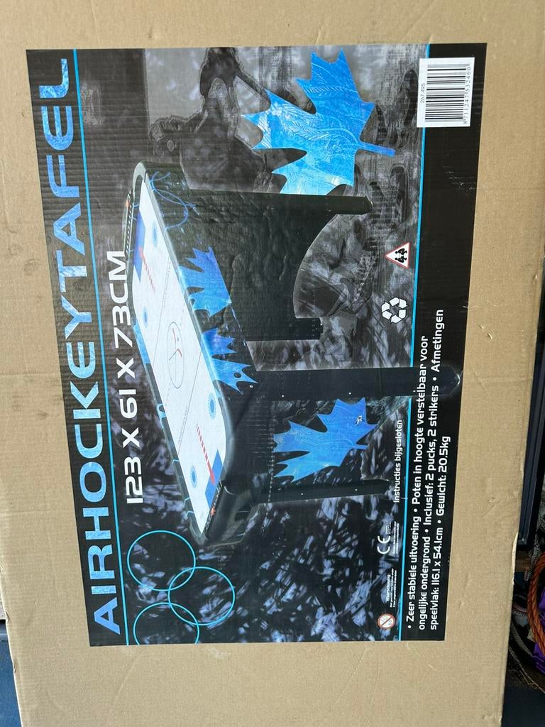 Airhockeytafel nog nieuw in doos., Ophalen, Nieuw