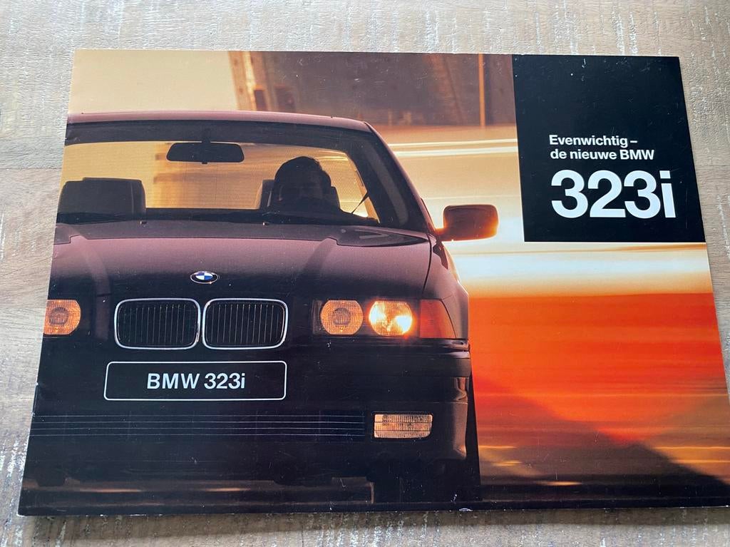Brochure BMW E36 323i, Ophalen of Verzenden, Zo goed als nieuw, BMW