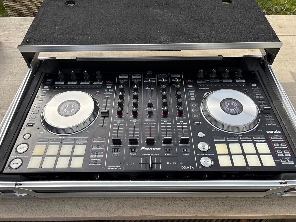 Pioneer DDJ-SX DJ Controller met Flightcase, Ophalen, Gebruikt, Dj-set, Pioneer