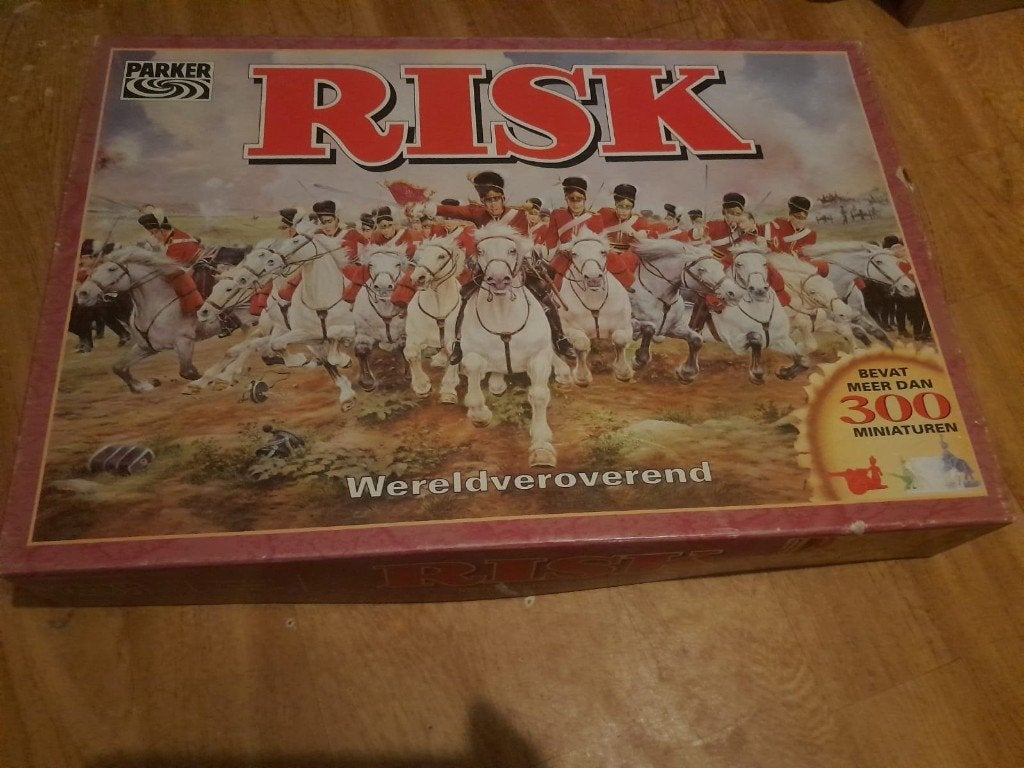 risk, Vijf spelers of meer, Ophalen of Verzenden, Gebruikt, Parker