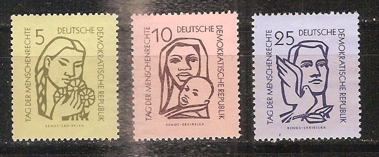 DDR 548-550 pf, Ophalen of Verzenden, DDR, Postfris