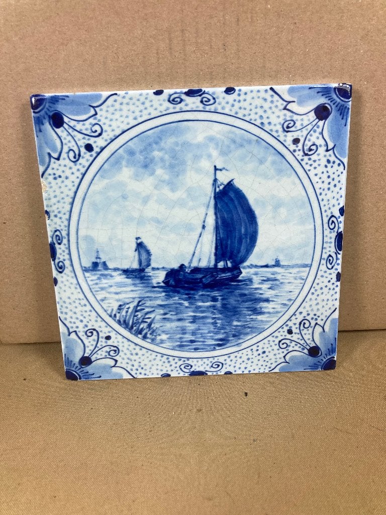 Porceleyne Fles Delfts blauwe tegel, Ophalen of Verzenden