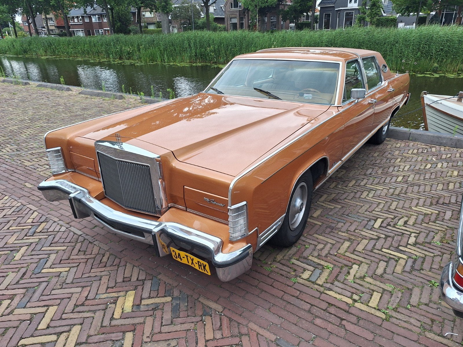 Lincoln Continental LPG  7.5 Town CAR AUT 1978 Bruin, Auto's, Automaat, 8 cilinders, Bruin, Continental