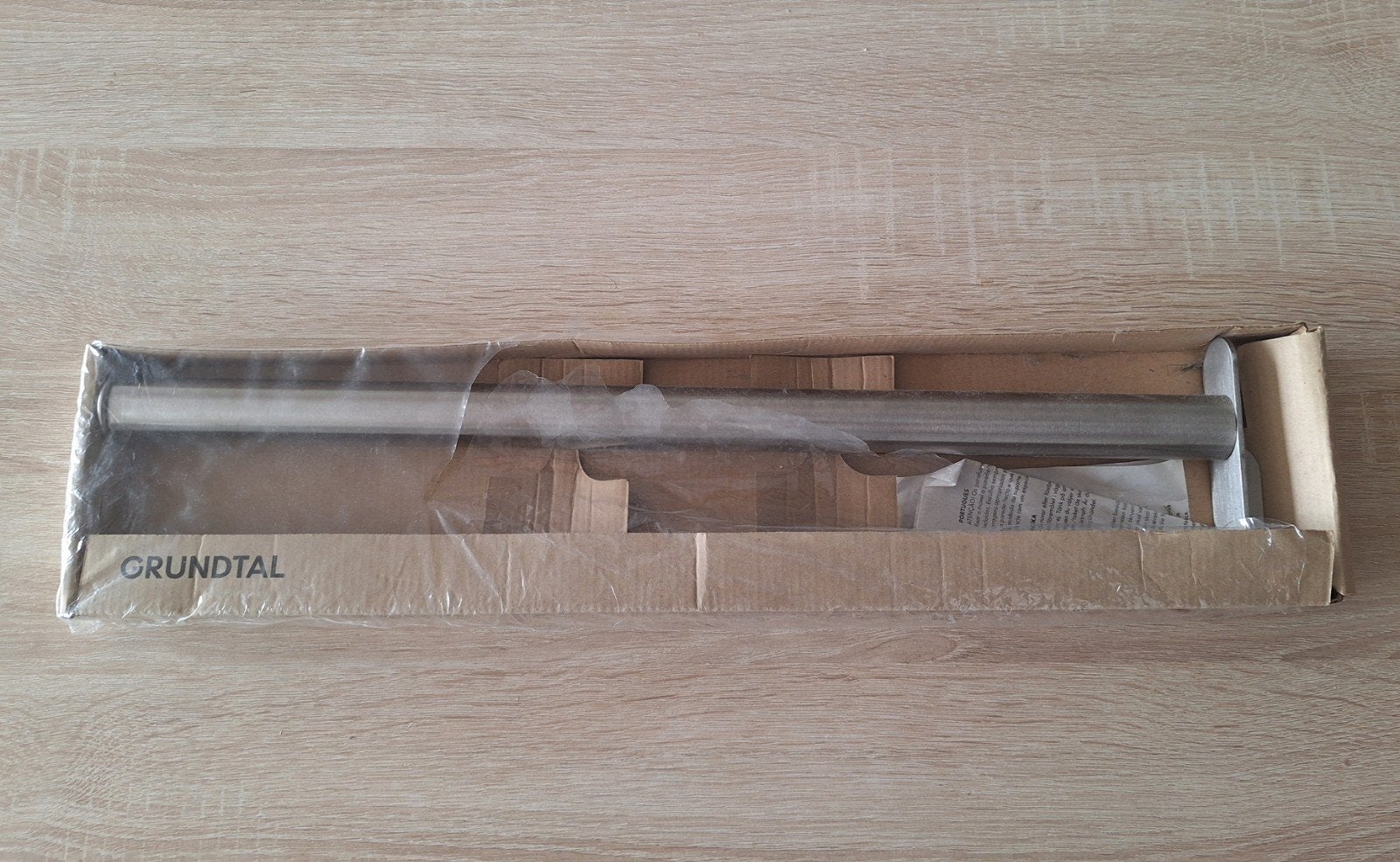 IKEA Grundtal Toiletrolhouder RVS - Nieuw, Overige typen, IKEA, Ophalen of Verzenden, Metaal