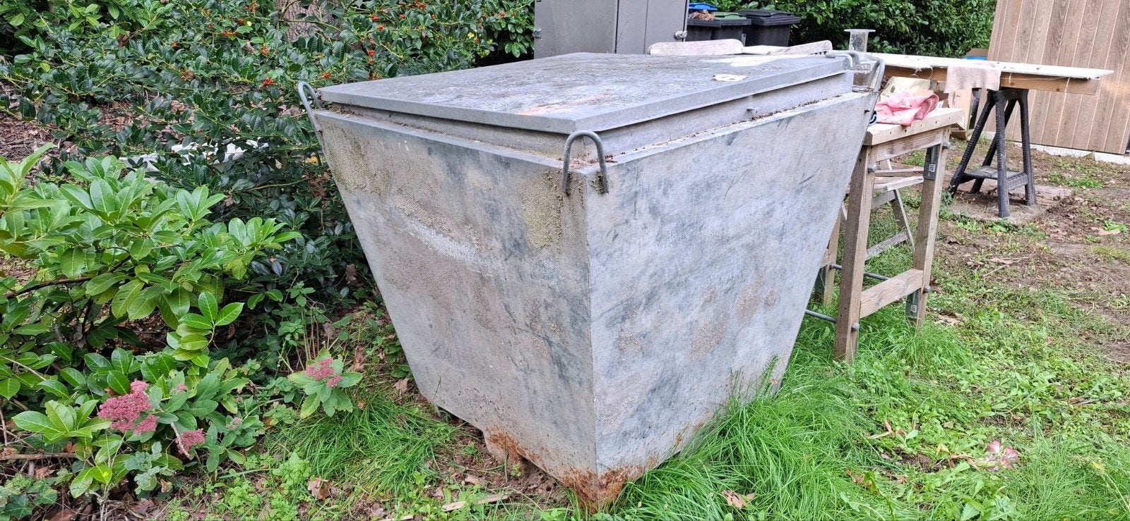Bouw waterput, Ophalen, Gebruikt