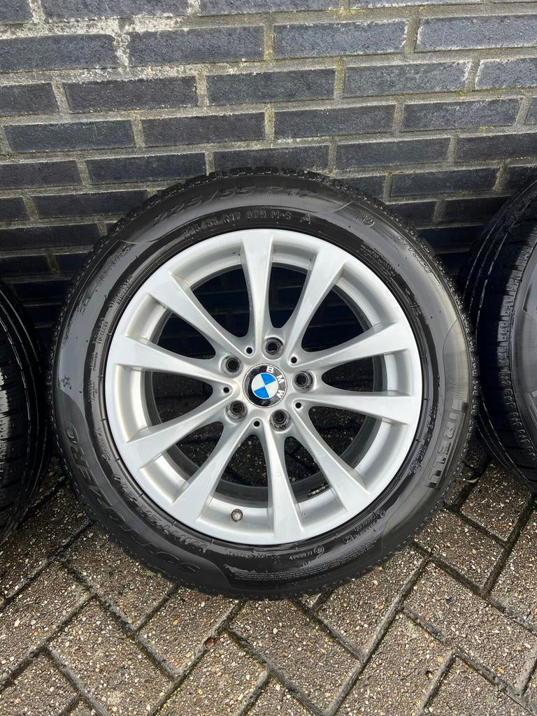 ✅ BMW velgen 395  3GT F34 17 inch velgen Pirelli Winter, Ophalen, Gebruikt, Banden en Velgen, 17 inch