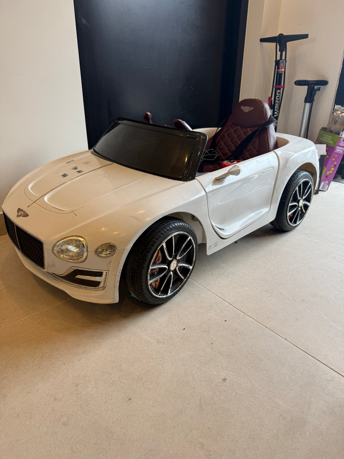 Kinderauto Bentley - Werkt niet, voor de handige Harry, Ophalen, Gebruikt