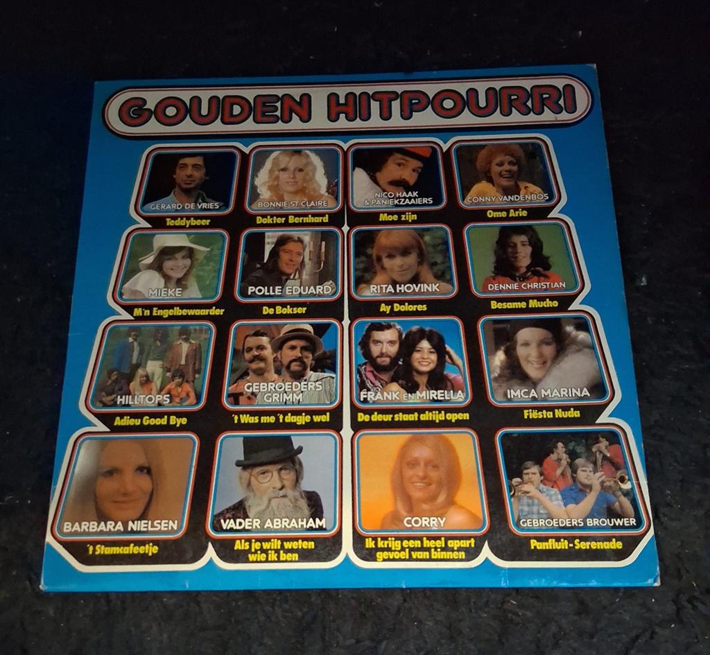 Lp Gouden Hitpourri Dureco - Met o.a. Mieke, Corry Konings, Verzenden, Gebruikt, Levenslied of Smartlap