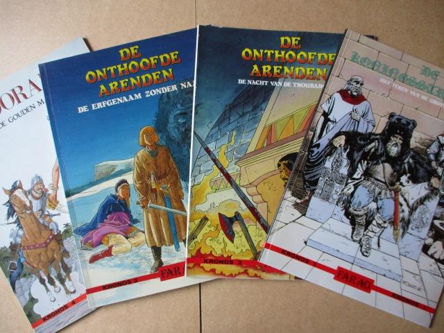 w0172 collectie kronos 1 t/m 7, Boeken, Meerdere stripboeken, Ophalen, Gelezen