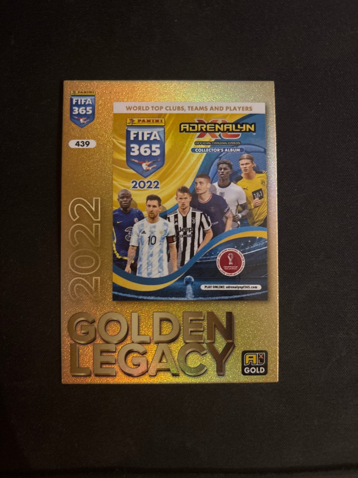 FIFA 365 Adrenalyn XL 2022 Golden Legacy Kaart #439, Ophalen of Verzenden, Zo goed als nieuw, Overige sporten, Spelerskaart