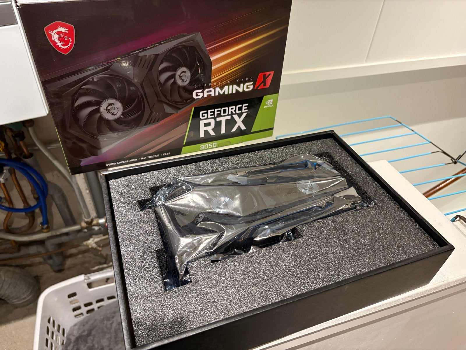 MSI GeForce RTX 3050 Gaming X Videokaart, Ophalen, HDMI, GDDR6, PCI-Express 4