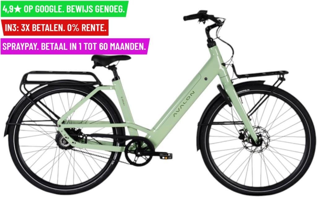 AVALON E-Moev 28"/56cm/Pale-green/540Wh/36V/15Ah, Overige merken, Nieuw, Facebikenl@gmail.com, 55 tot 59 cm