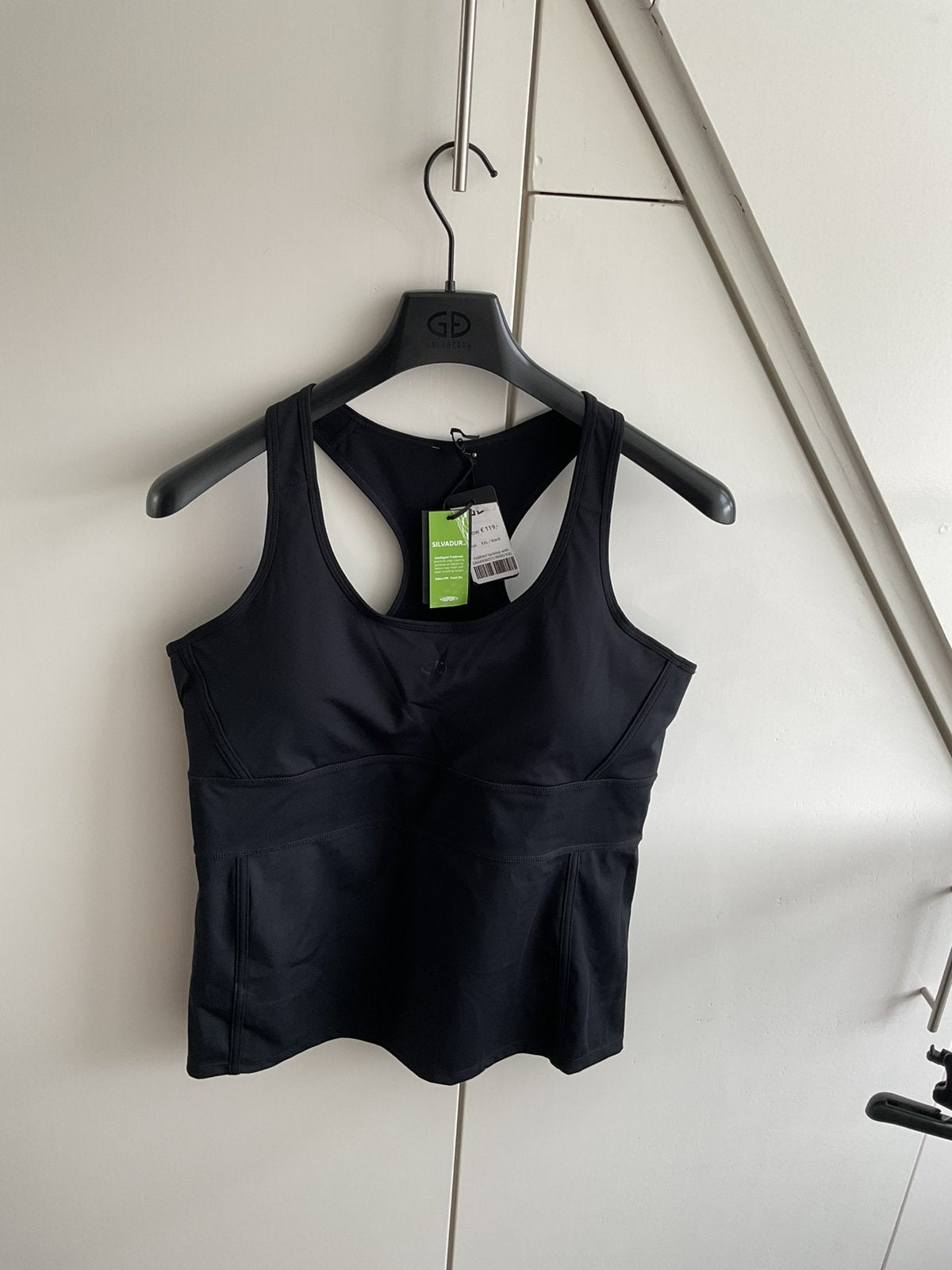 Goldbergh zwarte sporttop met bh maat xxl nieuw, Zwart, Maat 46/48 (XL) of groter, Nieuw, Ophalen of Verzenden
