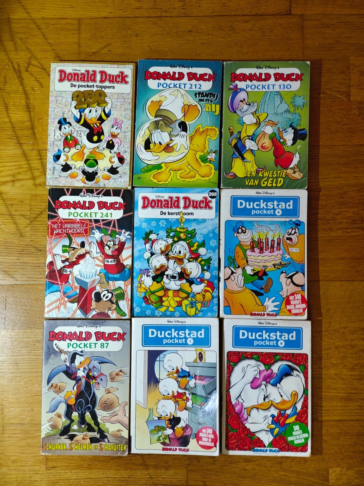 Donald duck boeken, Meerdere stripboeken, Ophalen, Gelezen