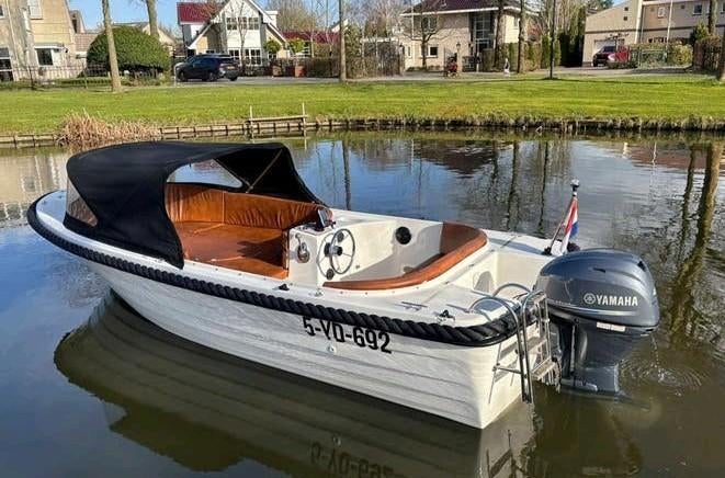 Marion 500 sloep Yamaha 40 pk 2021 met powertrim, Watersport en Boten, Sloepen, Ophalen, Zo goed als nieuw, 30 tot 50 pk, 3 tot 6 meter