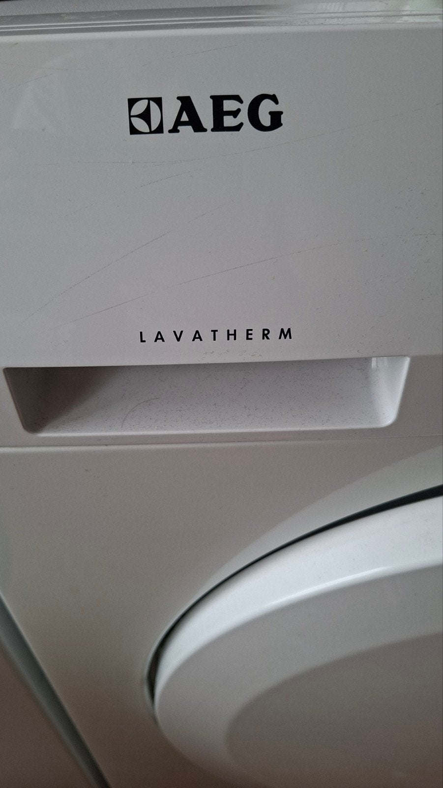 AEG Lavatherm protex Warmtepompdroger.- Goede staat, Witgoed en Apparatuur, Ophalen, 6 tot 8 kg, Gebruikt, Voorlader