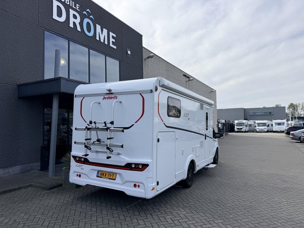 Dethleffs Just Go 7055 EB Ex-verhuur, Caravans en Kamperen, Campers, Automaat, Luifel, Ringverwarming, Ford