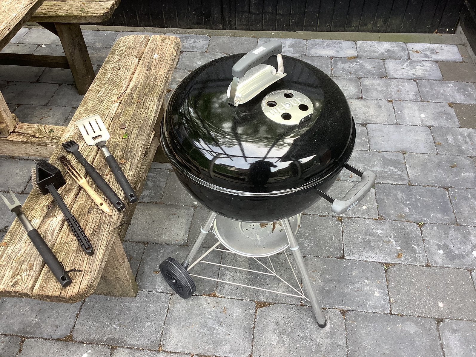Weber 3 keer gebruikt, Ophalen, Zo goed als nieuw