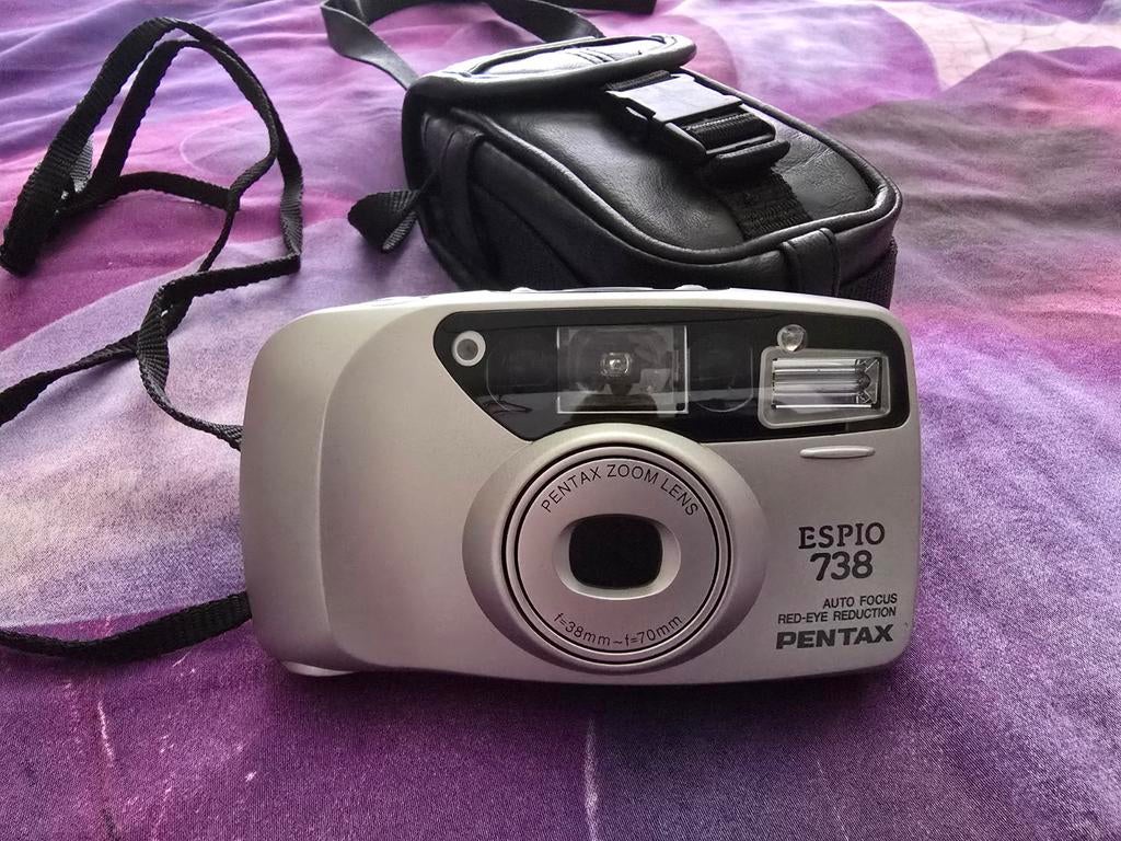 Pentax Espio 738 inclusief draagtas, Ophalen, Spiegelreflex, Pentax