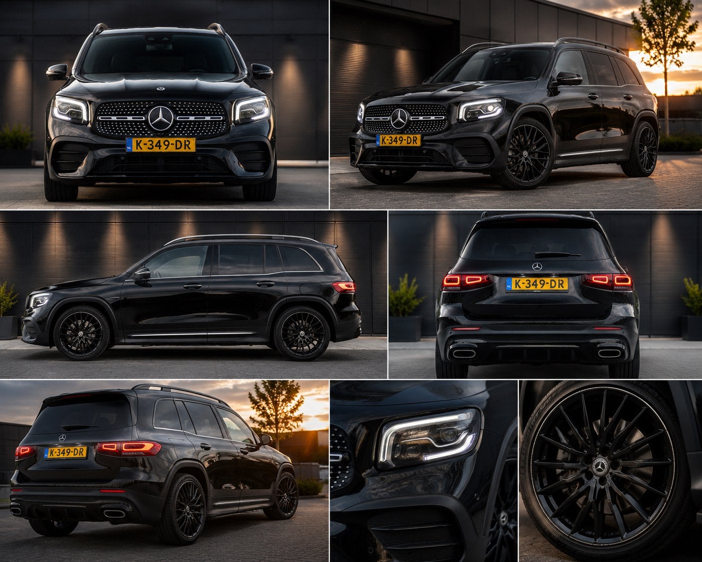‼️MERCEDES AMG GLB-200 164PK 7G-DCT AMG EDITION FULL OPTIONS, Auto's, 4 cilinders, Zwart, 14 km/l, Bedrijf