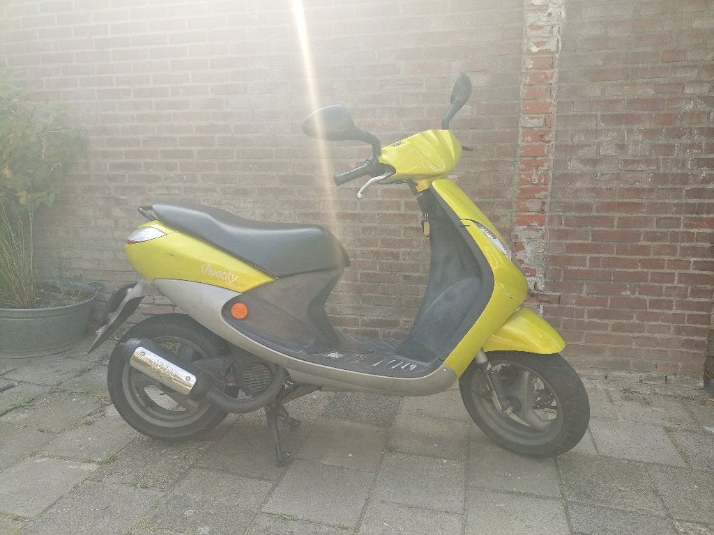 Vivacity, Fietsen en Brommers, Scooters | Peugeot, Ophalen, Gebruikt, Benzine, 50 cc