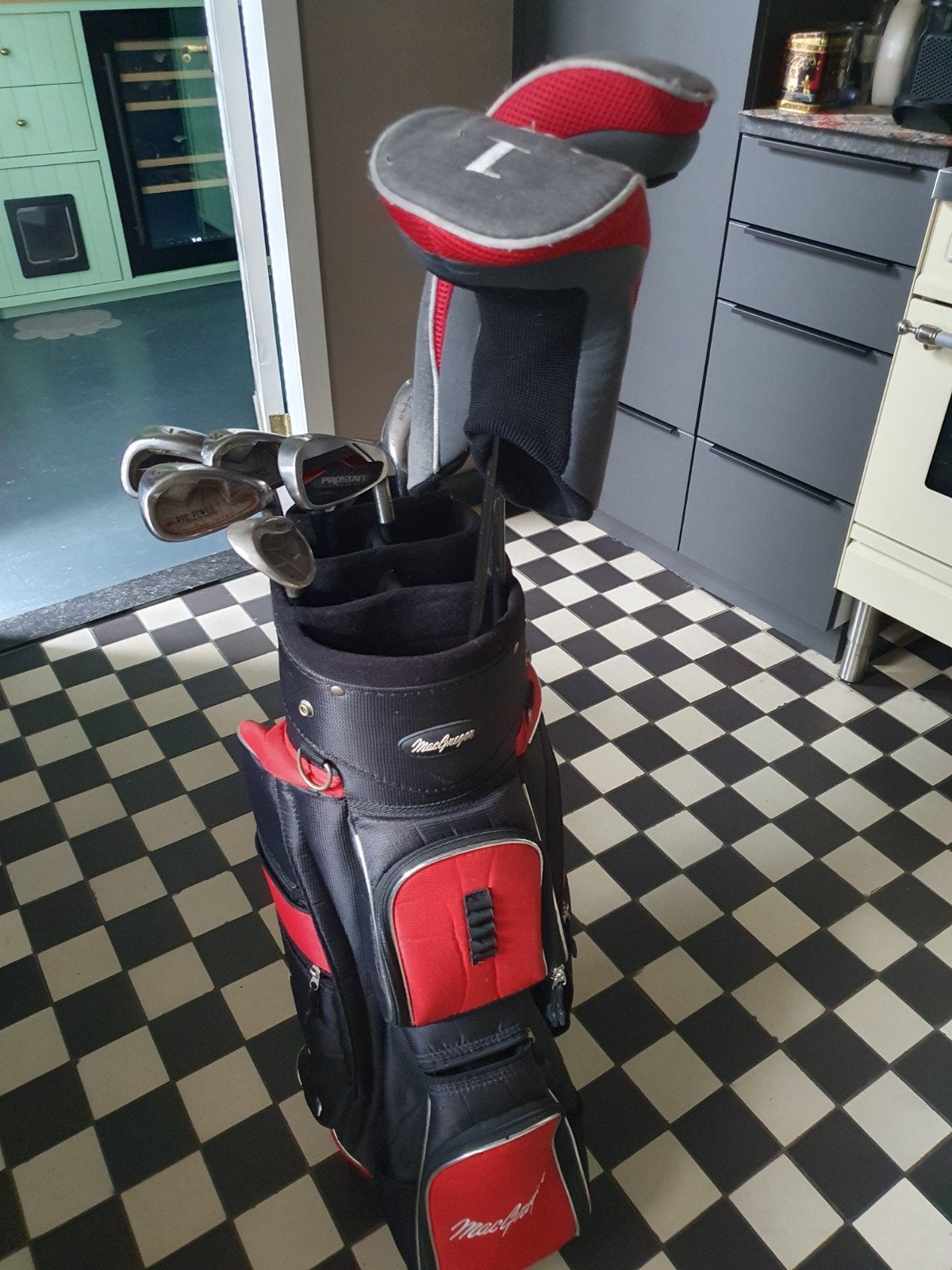 MacGregor Golfset met tas en clubs, Ophalen, Gebruikt, Set