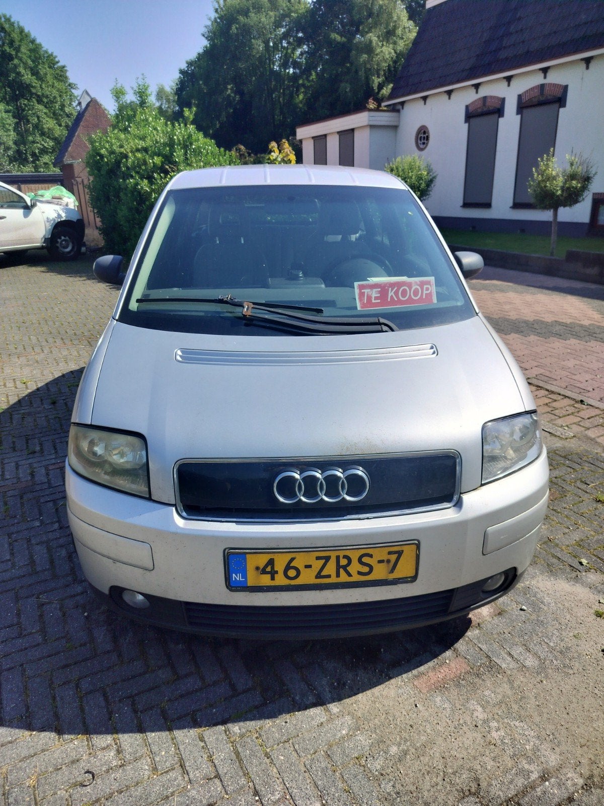 Audi A2 1.2 TDI 45KW AUT 2001 Grijs, Auto's, Audi, Bedrijf, A2, Diesel, A, MPV, Automaat, Geïmporteerd, Zilver of Grijs, Voorwielaandrijving