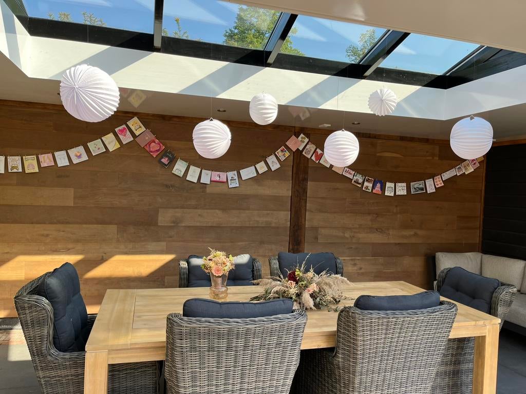 Bruiloft decoratie (pakket), Ophalen, Zo goed als nieuw, Geboorte of Huwelijk