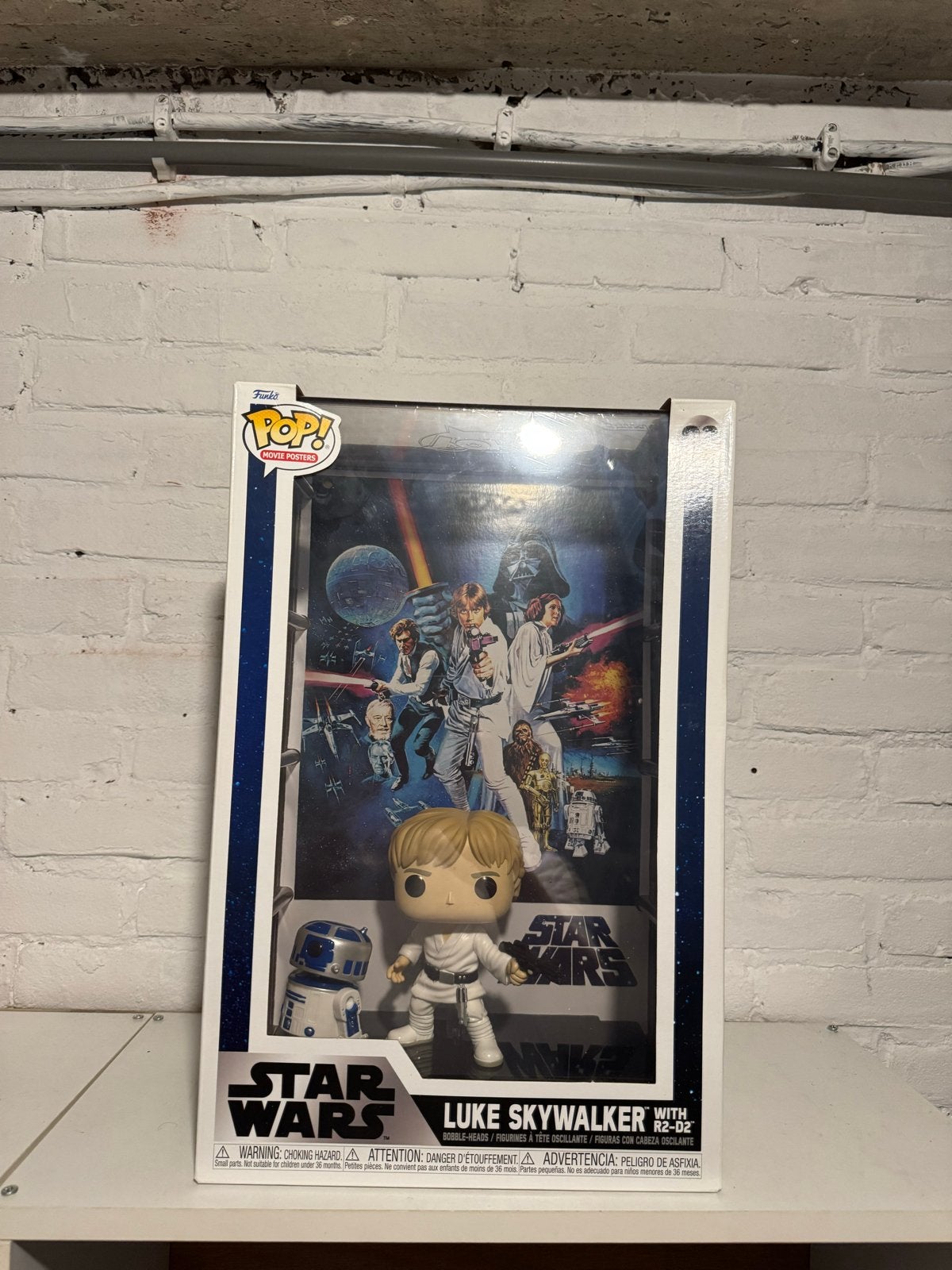 Funko Pop! Star Wars: Luke Skywalker met R2-D2, Ophalen of Verzenden, Nieuw