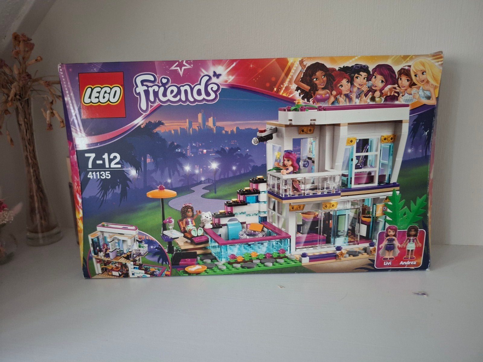 Lego Friends Livi's Popsterrenhuis 41135, Gebruikt, Lego, Friends, Ophalen of Verzenden