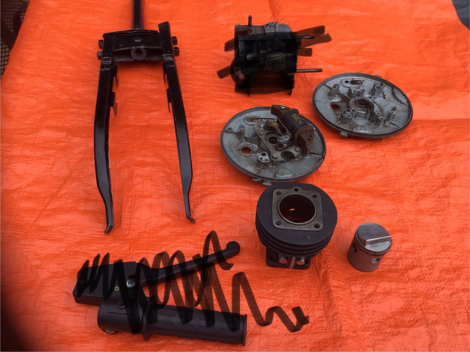 Diverse solex onderdelen, Verzenden, Gebruikt