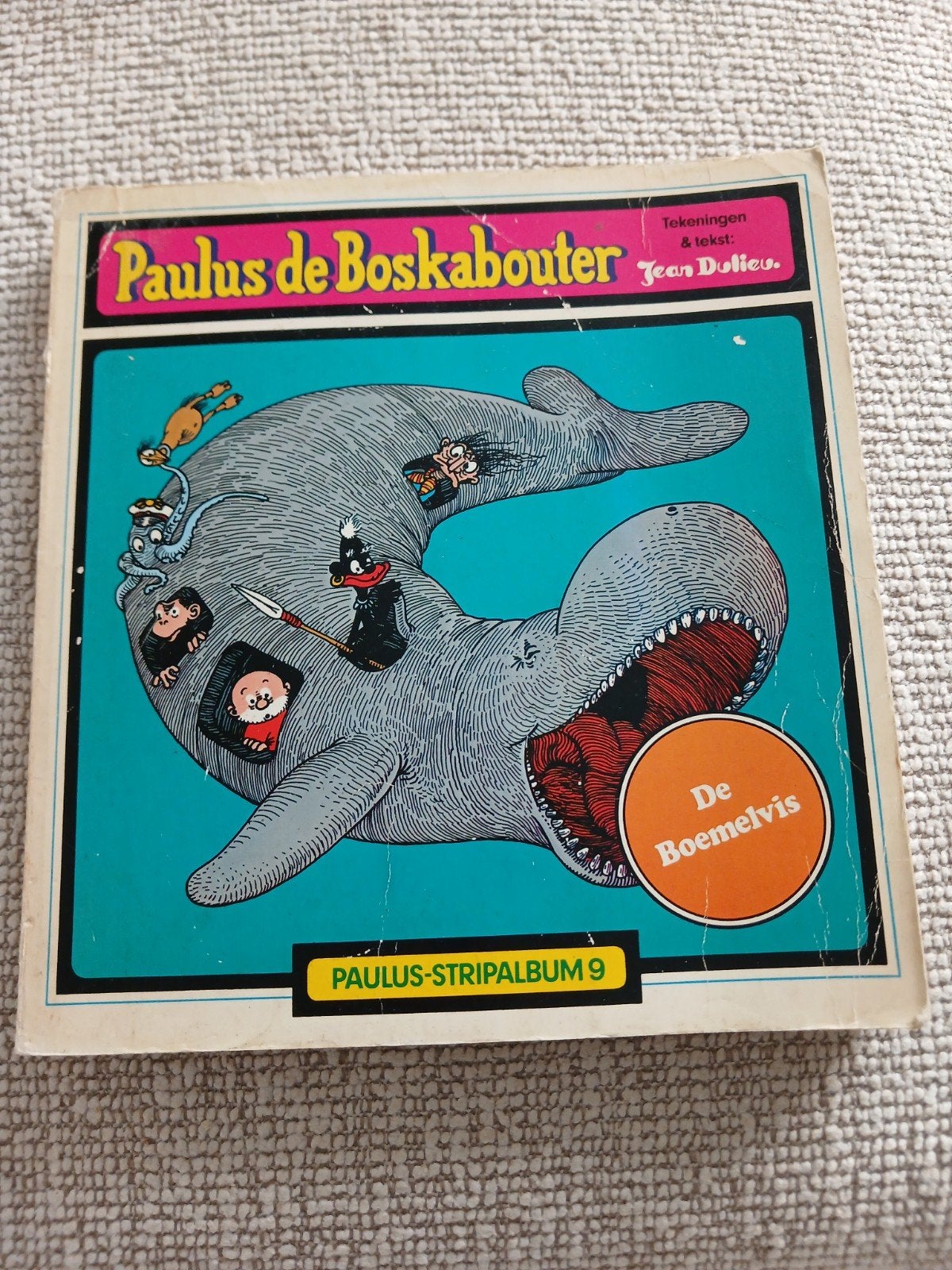 Paulus de Boskabouter - De Boemelvis (Stripalbum 9), Gelezen, Eén stripboek, Ophalen of Verzenden, Jean Dulieu