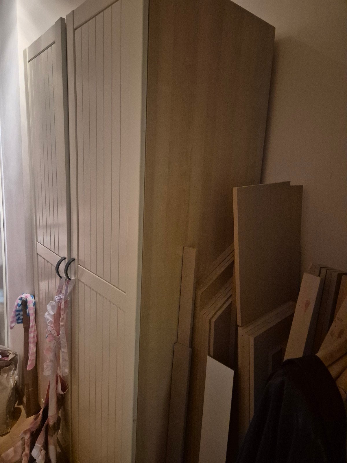 TEAB IKEA PAX Kast 100x201cm met deuren, roede en 2 planken, Ophalen, Met deur(en), 200 cm of meer, 50 tot 100 cm