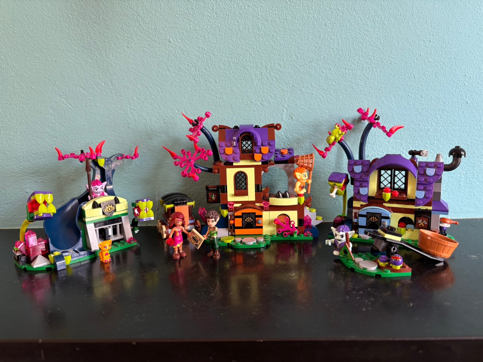 Lego Elves set Goblin dorp 41186, Gebruikt, Overige thema's, Lego, Ophalen of Verzenden