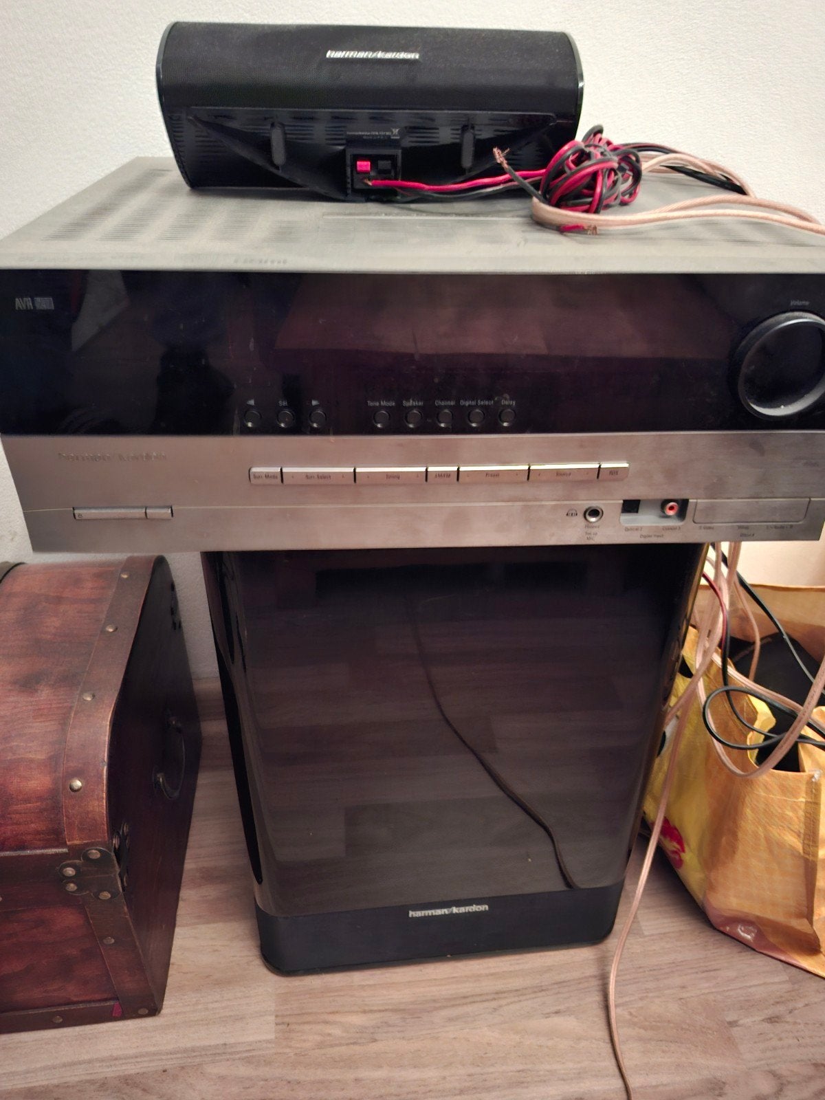 Harman Kardon AVR 1550 Home Cinema Set met 5.1 Speakers, Audio, Tv en Foto, Home Cinema-sets, Ophalen of Verzenden