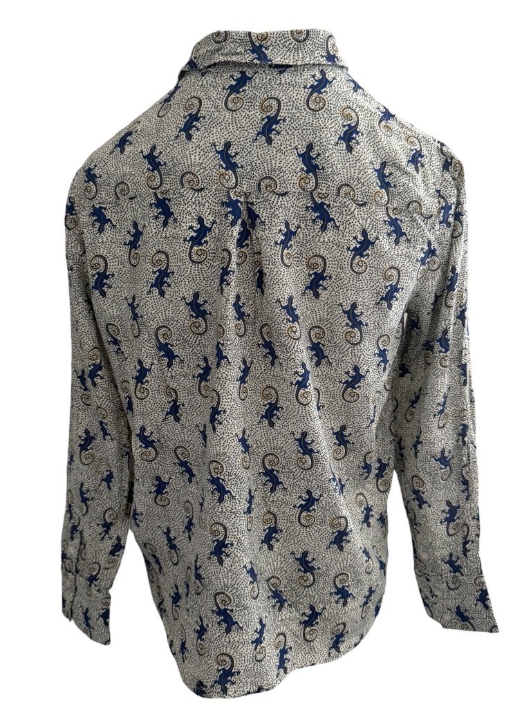 Sissy Boy blouse L, Blauw, Ophalen of Verzenden, Zo goed als nieuw