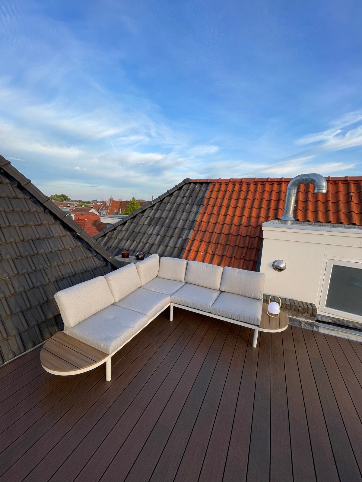 Loungebank Soulac, Ophalen, 5 zitplaatsen, Aluminium, Zo goed als nieuw