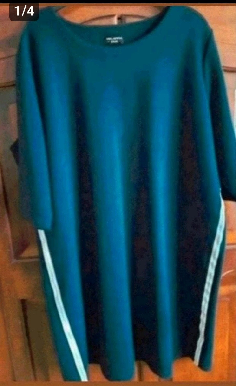Sportieve donkerblauwe tricot jurk van Via Appia Due 54, Jurk, Zo goed als nieuw, Via Appia Due, Verzenden