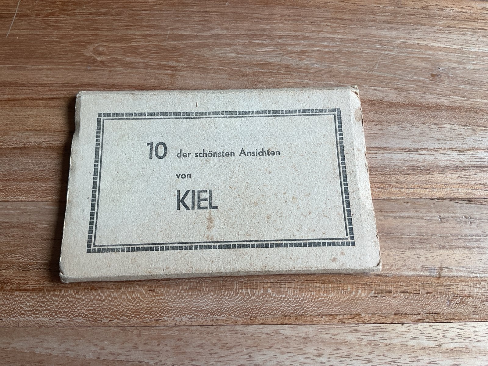 Oude ansichtkaarten Kiel - 10 mooiste gezichten, Ophalen of Verzenden, 1920 tot 1940, Ongelopen, Duitsland