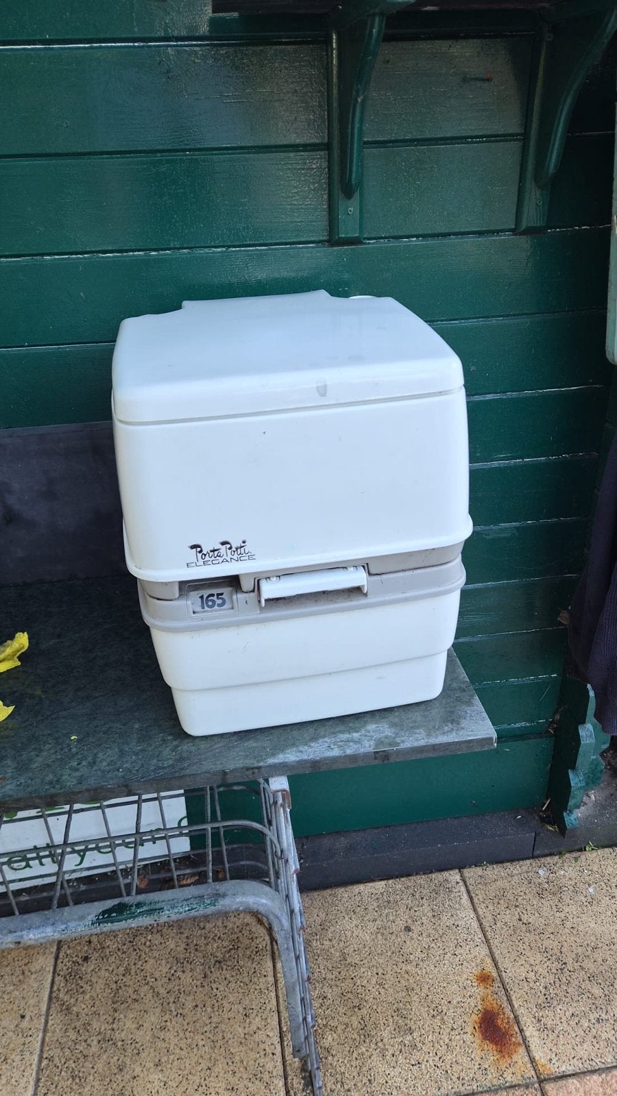 Porta Potti Elegance 165 - Draagbaar Toilet, Ophalen of Verzenden, Gebruikt