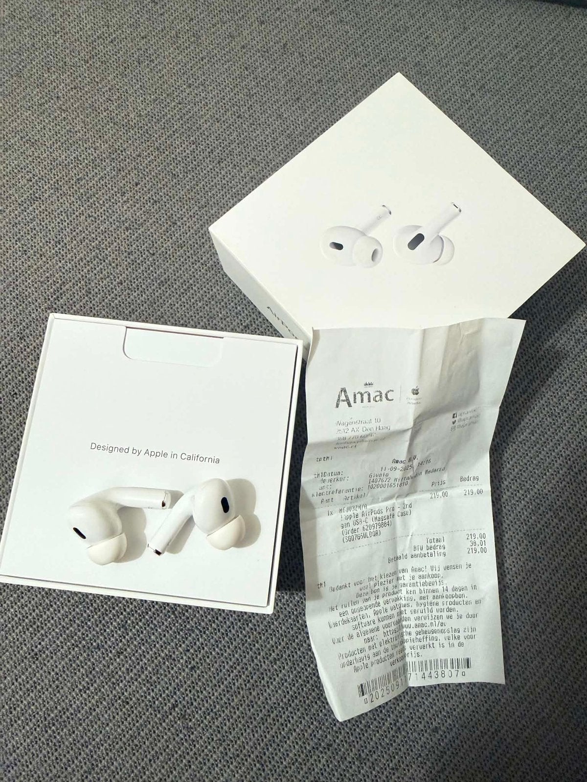 AirPods Pro 2 without charging case, In-ear, Bluetooth, Ophalen of Verzenden, Zo goed als nieuw