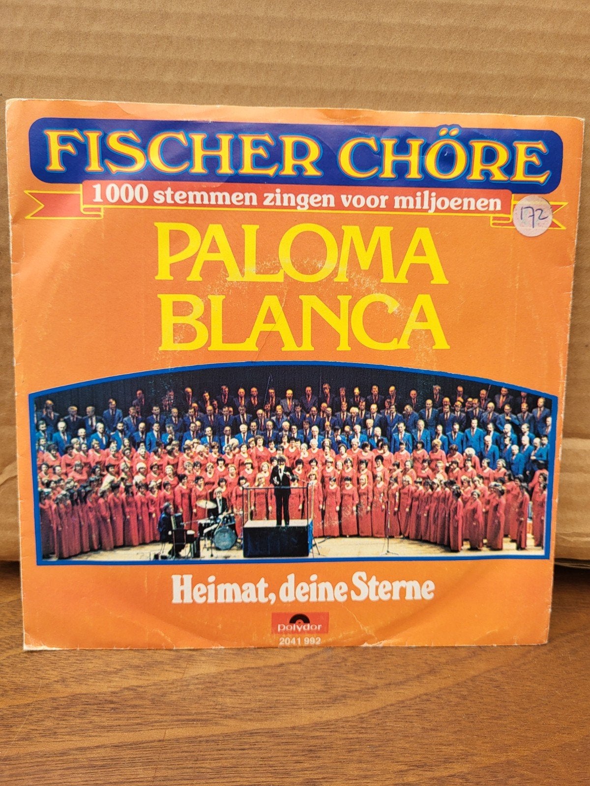 Fischer Chőre- Paloma Blanca (a1), Cd's en Dvd's, Ophalen of Verzenden, Barok, Zo goed als nieuw, 12 inch