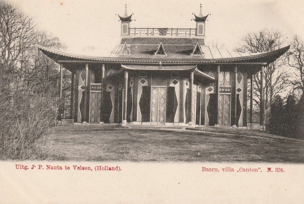 Baarn Villa Canton Nauta n. 324, Verzamelen, Ophalen of Verzenden, Voor 1920, Ongelopen, Utrecht