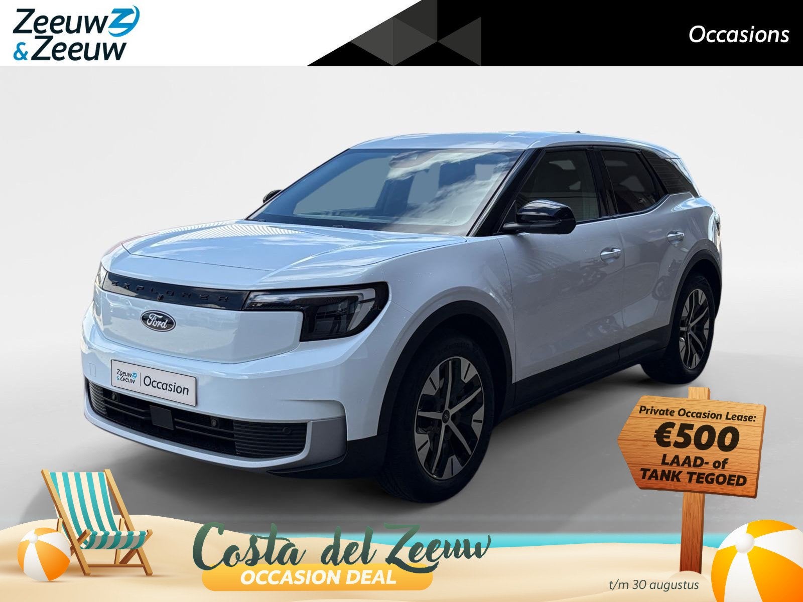 Ford Explorer Extended Range RWD 77 kWh | DEMO | Adaptieve C, Auto's, Ford, Automaat, 12 maanden, Achterwielaandrijving, Gebruikt