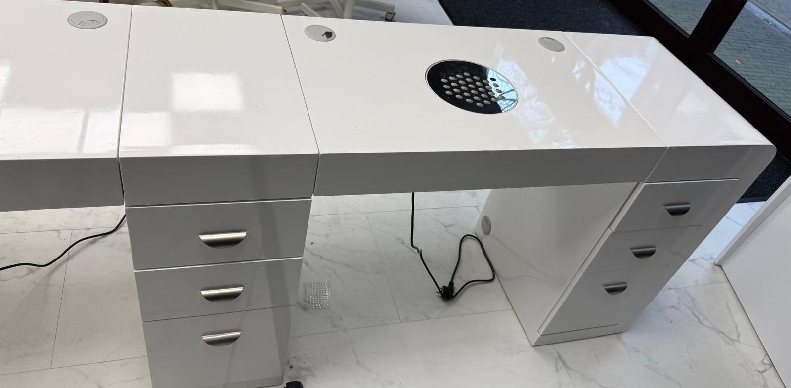 Salontafel voor beautysalon nagels nagelstudio, Ophalen of Verzenden, Zo goed als nieuw, 50 tot 100 cm, Minder dan 100 cm