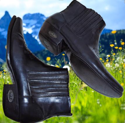 LOBLAN Handgemaakte authentieke cowboylaarzen 🤠mt44-45, Kleding | Heren, Schoenen, Verzenden, Zwart, Loblan, Boots