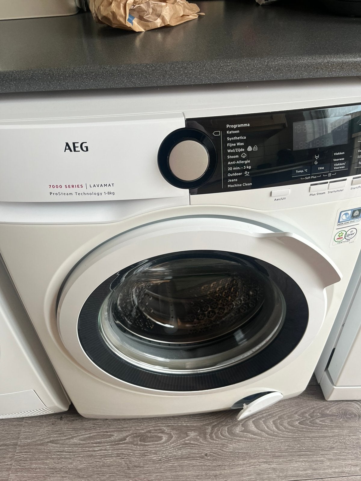 Aeg Wasmachine en droger uit de Lavamat serie, Ophalen, Zo goed als nieuw, 85 tot 90 cm, 1200 tot 1600 toeren