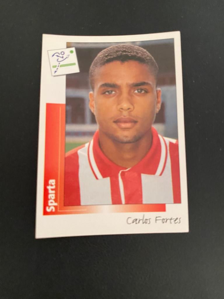 Carlos Fortes - Sparta Rotterdam - Panini Voetbal 96, Verzamelen, Ophalen of Verzenden, Zo goed als nieuw, Sparta, Poster, Plaatje of Sticker